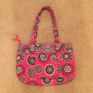 Vera Bradley Pink Cupcake Small tote bag